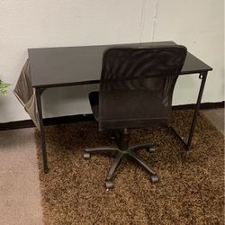 Office Chair And Desk ($10 Delivery)