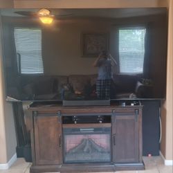 ​🔥 NEED GONE NOW  - Fits 98" Tv Fireplace  Console​🔥