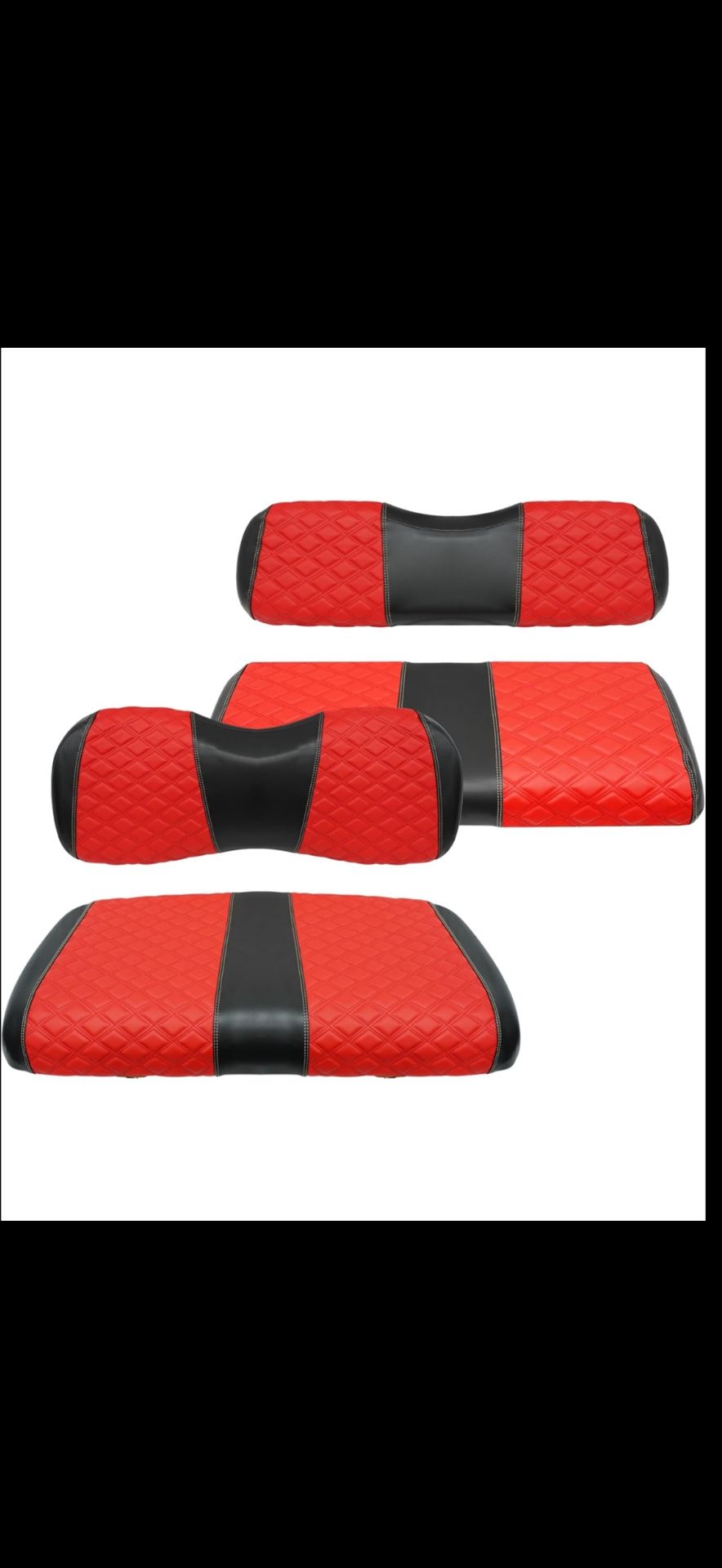 Seat covers for golf cart. See all pics & read description.