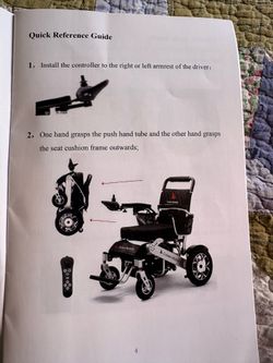 Like new Electric wheelchair for sale