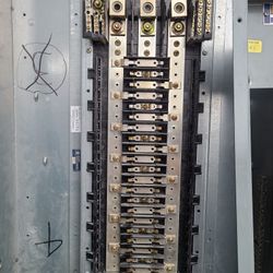 3 Phase Used Panel SquareD With Cover In Good Condition 