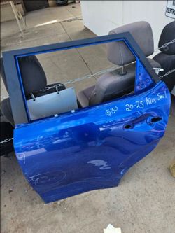 Kia Soul Driver Rear Door OEM