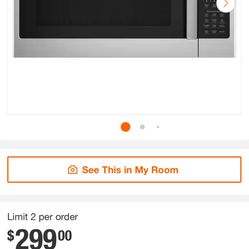 GE Over The Range Microwave For Kitchen- New In Box