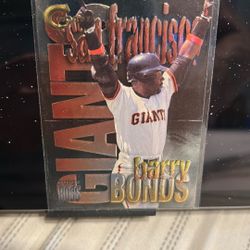1997 Circa  Barry Bonds Baseball Card 