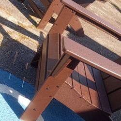 New Authentic Poly Wood Chairs High Quality 100 Each Or 175 For The Set Must Pickup 