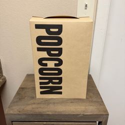 Brand new - Brown cardboard popcorn boxes