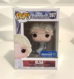 Funko Pop Disney Frozen 2 Elsa Walmart Exclusive Collectible Figure #597