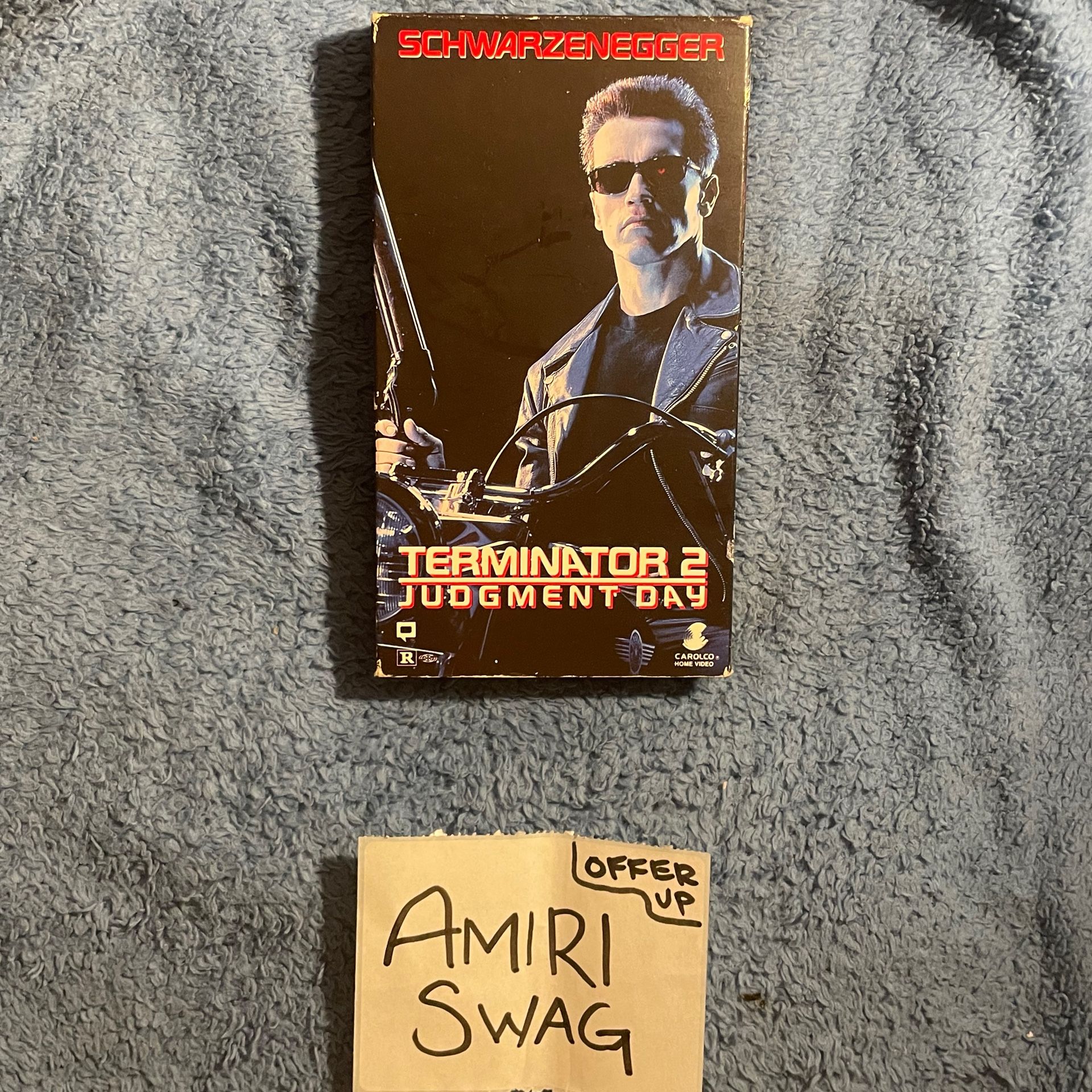 The Terminator 2: Judgement Day VHS Set