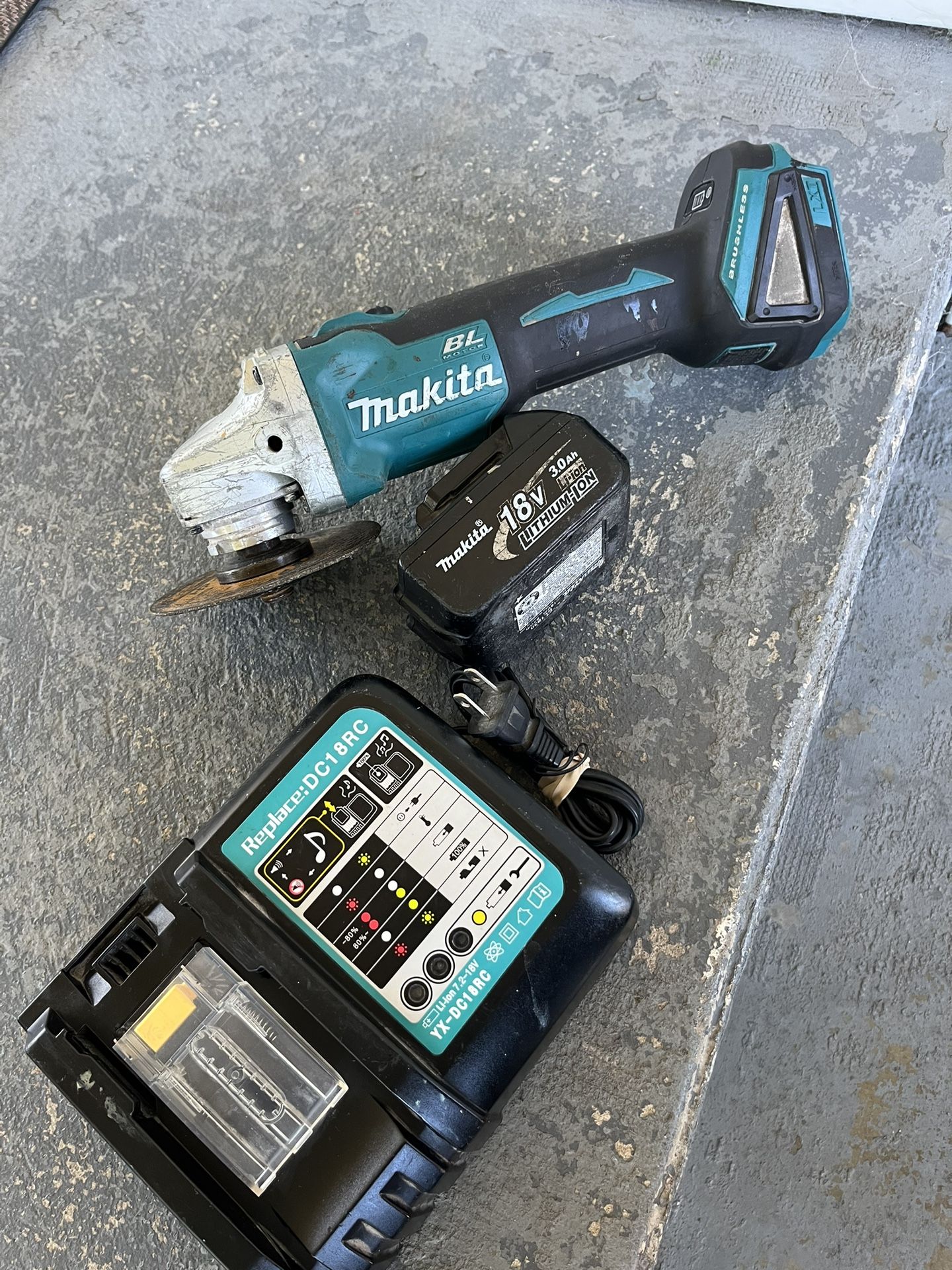 Makita Grinder BL 18V