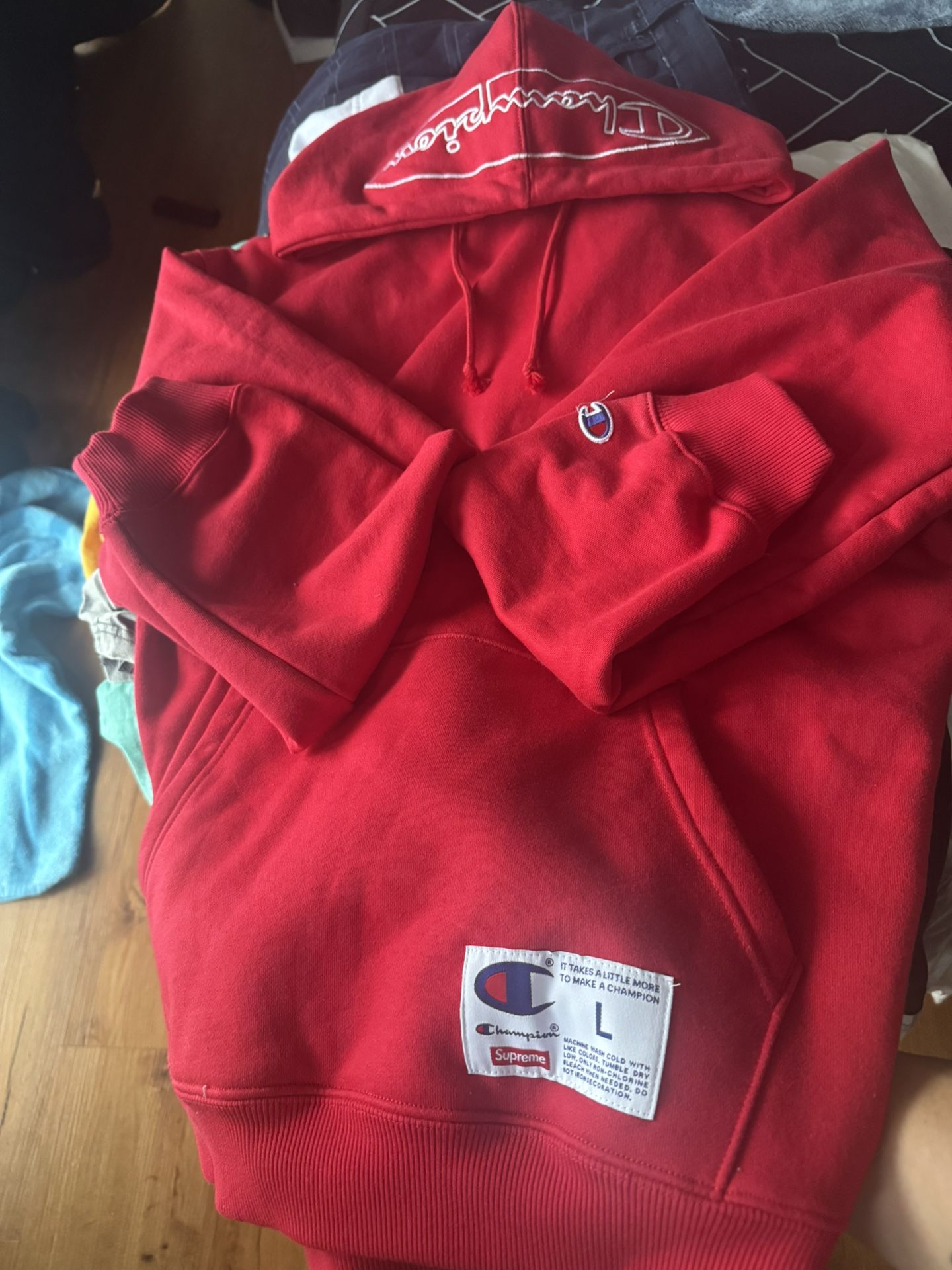 Supreme x Champion Hoodie