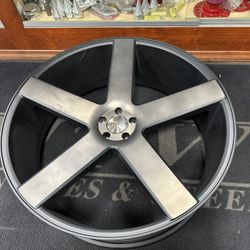 (Set of 4) DUB S216 Baller 28x10 5x115/5x120 Matte Black Wheel 28" 31mm For Chevy GMC