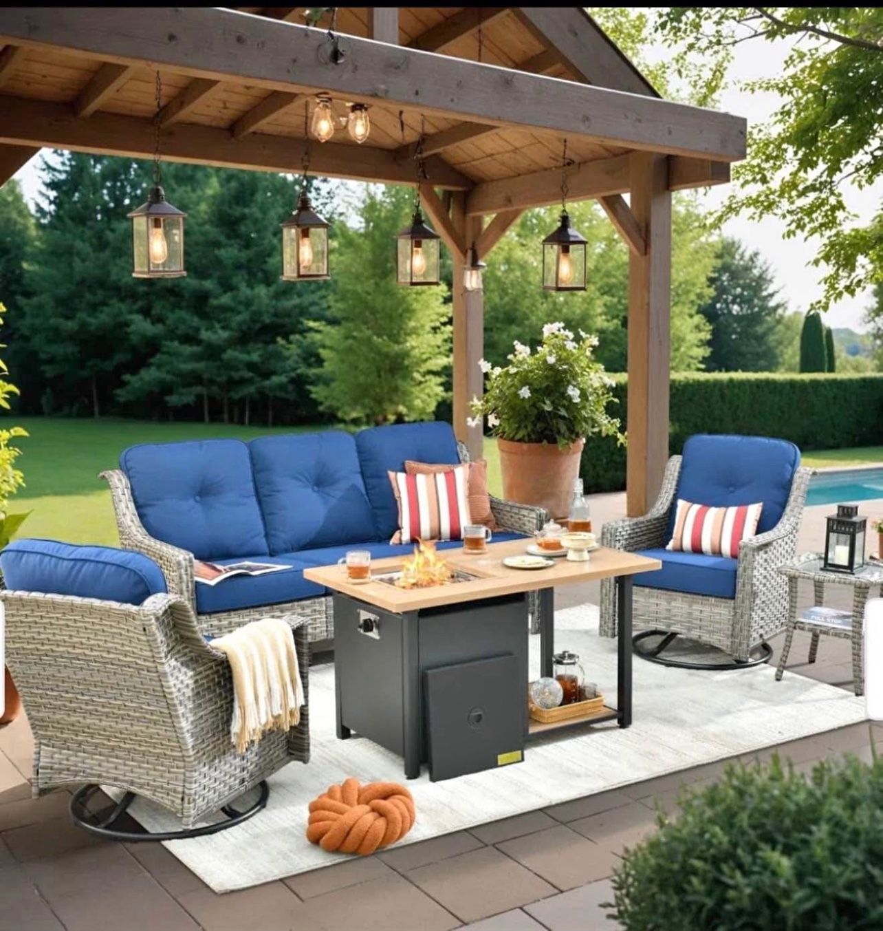 Brand New Patio Outdoor Furniture Set 