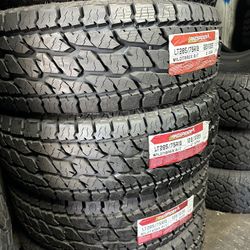 LT285/75/16 Landspider- New Tires $155 EACH TIRE/ CADA LLANTA- INSTALLED AND BALANCED