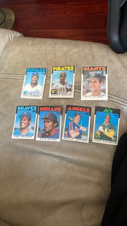 1986 Topps Traded Rookie Cards  ..mlb Baseball Mint! Barry Bonds Will Clark Bo Jackson 
