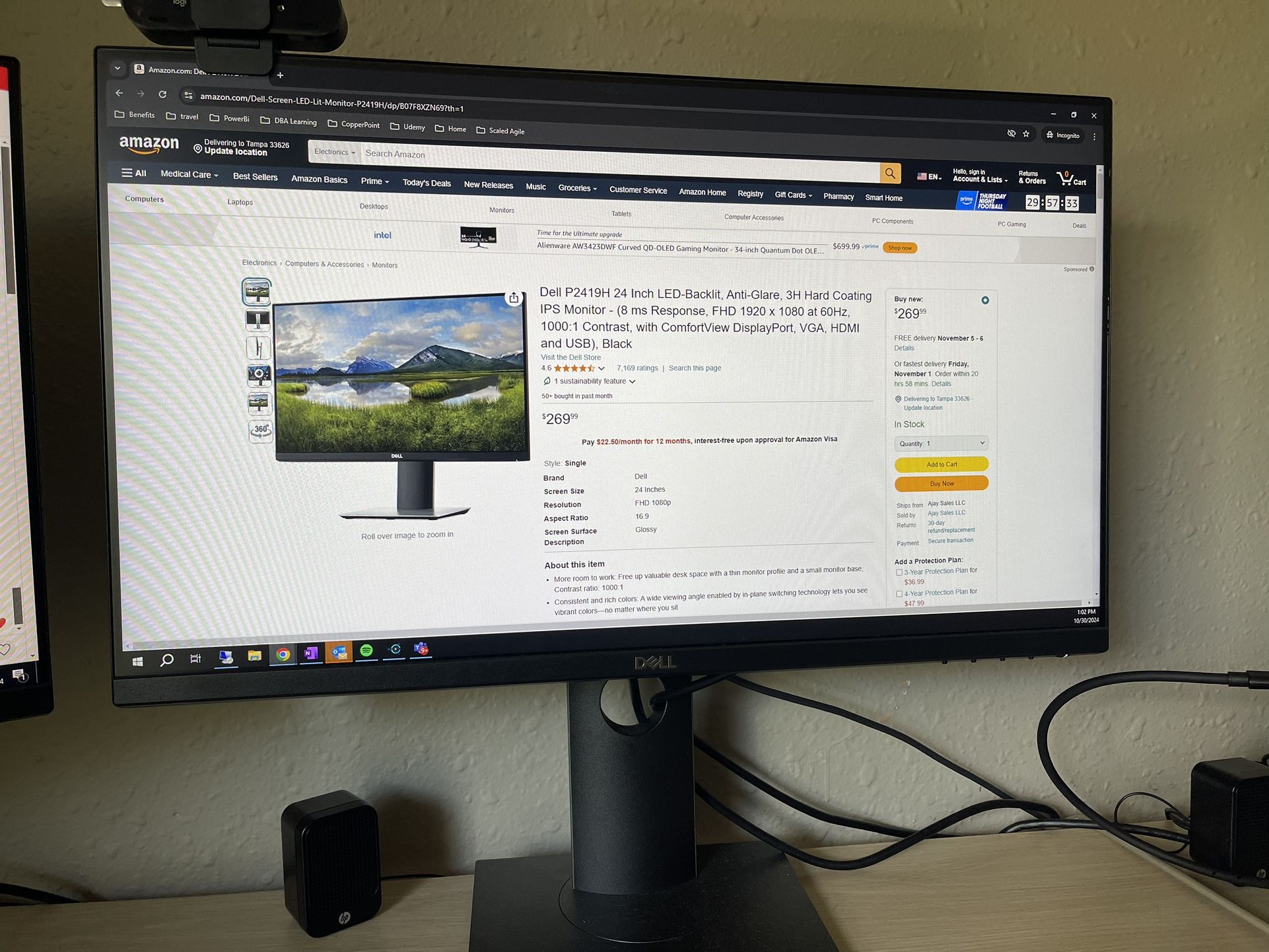 Dell Monitor 24 Inch