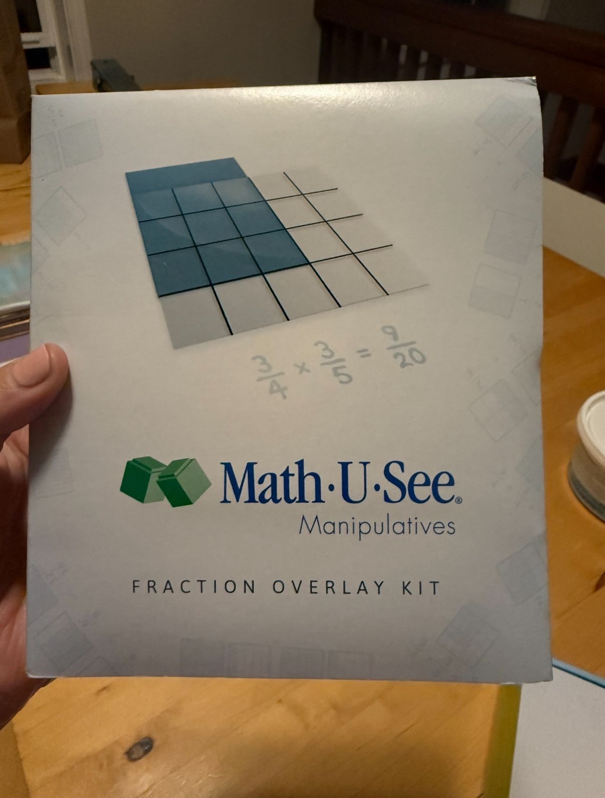 Math U See - Fraction Overlay Kit Manipulatives