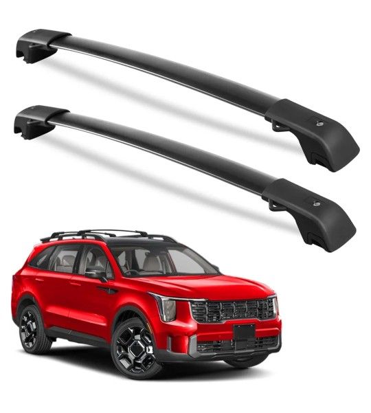 Roof Rack Cross Bars 220lbs Compatible with Kia Sorento X-Line 2021 2022 2023 2024 