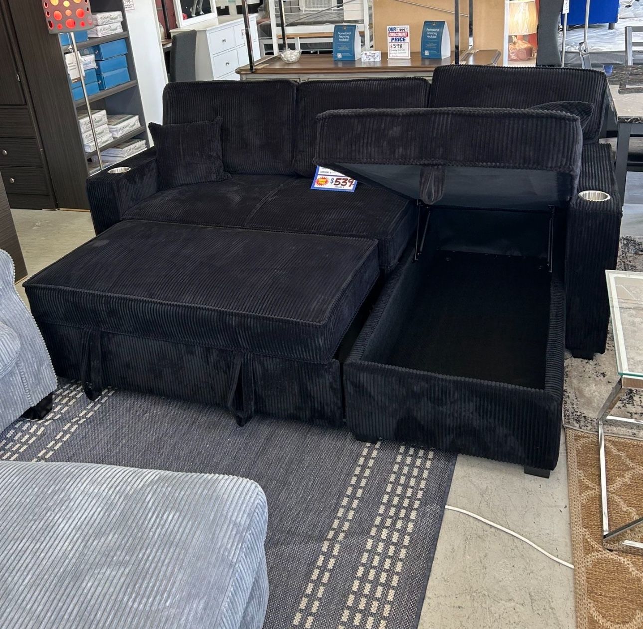 Corduroy Pull Up Bed New In Box