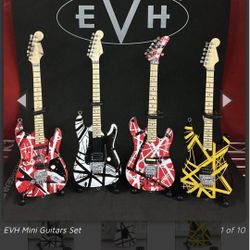 Eddie Van Halen Mini Fender Guitar