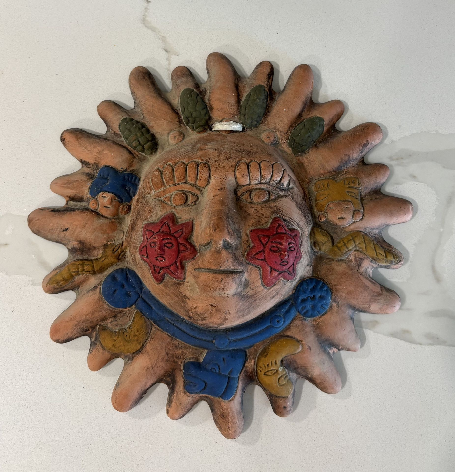 Ceramic Sun From Mexico