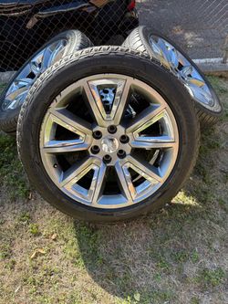 2018 Chevy Silverado Wheels & Tired