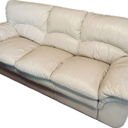 Leather Sofa and Loveseat