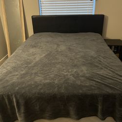 Fill Sized Bed Frame With Mattress 