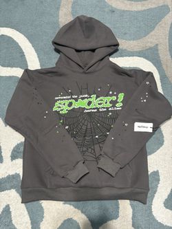 Spider Punk Grey V2 Hoodie 