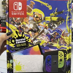 Nintendo Switch OLED Splatoon 3 $499 Cash Or Card