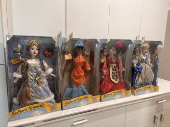 Cultured Keepsakes Porcelain Dolls