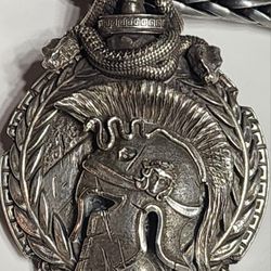 Silver Spartan Pendant