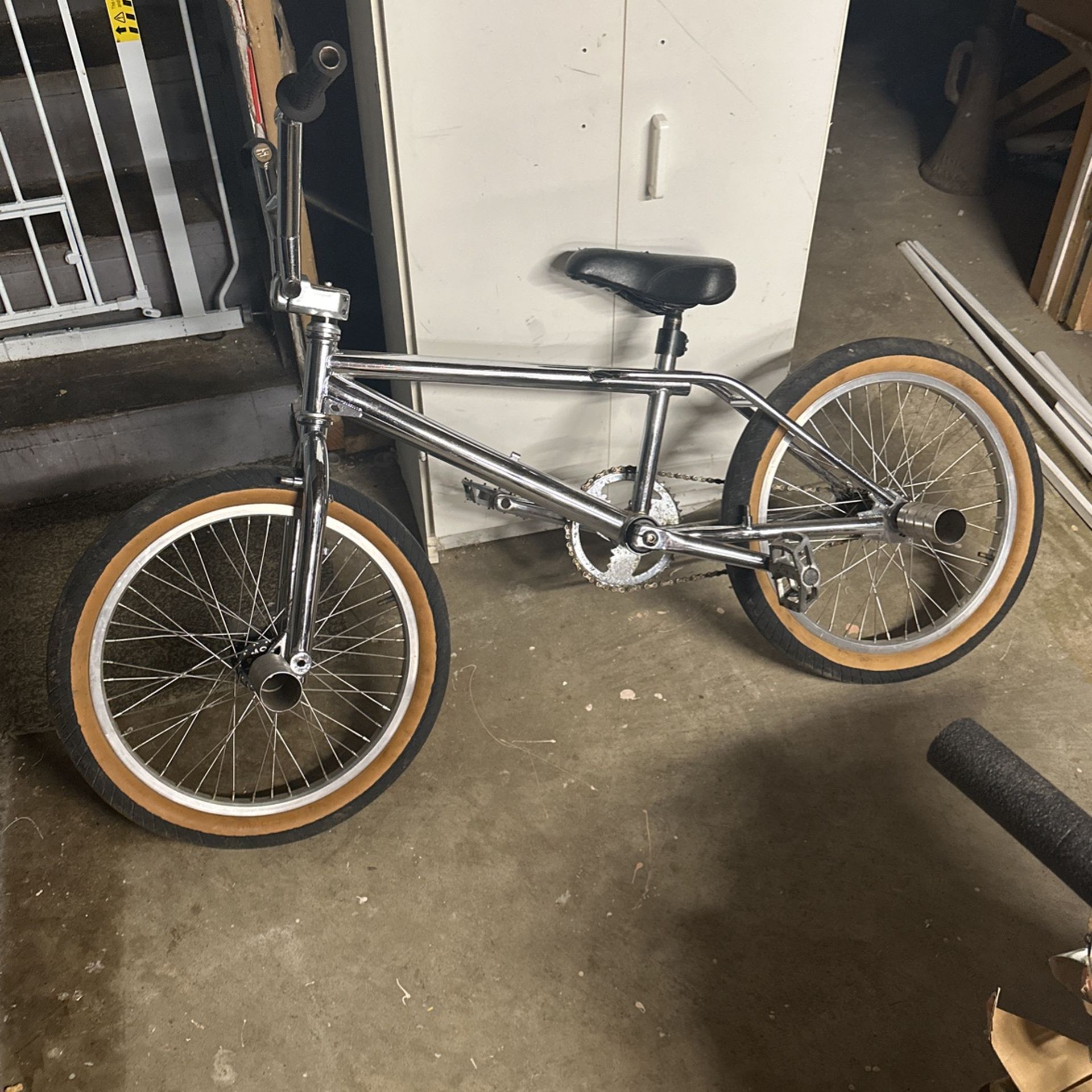 Chrome DiamondBack BMX Bike