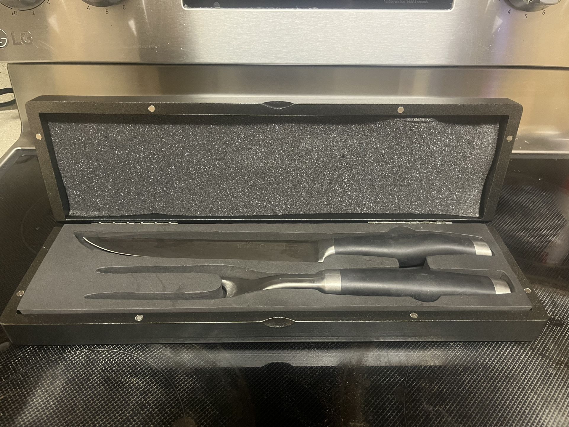 Pampered Chef Knife And Fork Set
