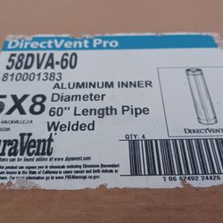 Fireplace Aluminum Inner Tubing