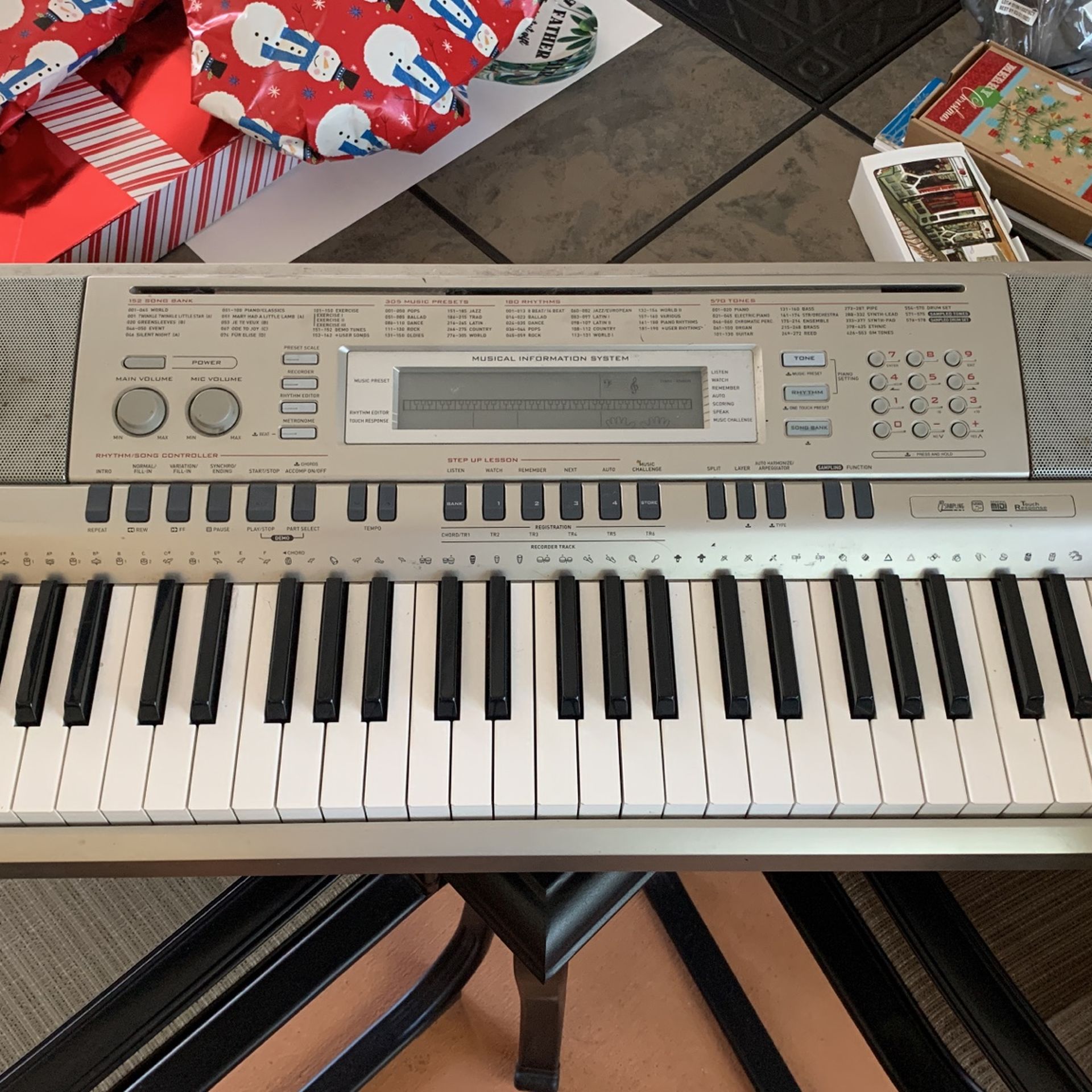 Casio WK 200 Electronic keyboard for Sale in Yulee, FL OfferUp