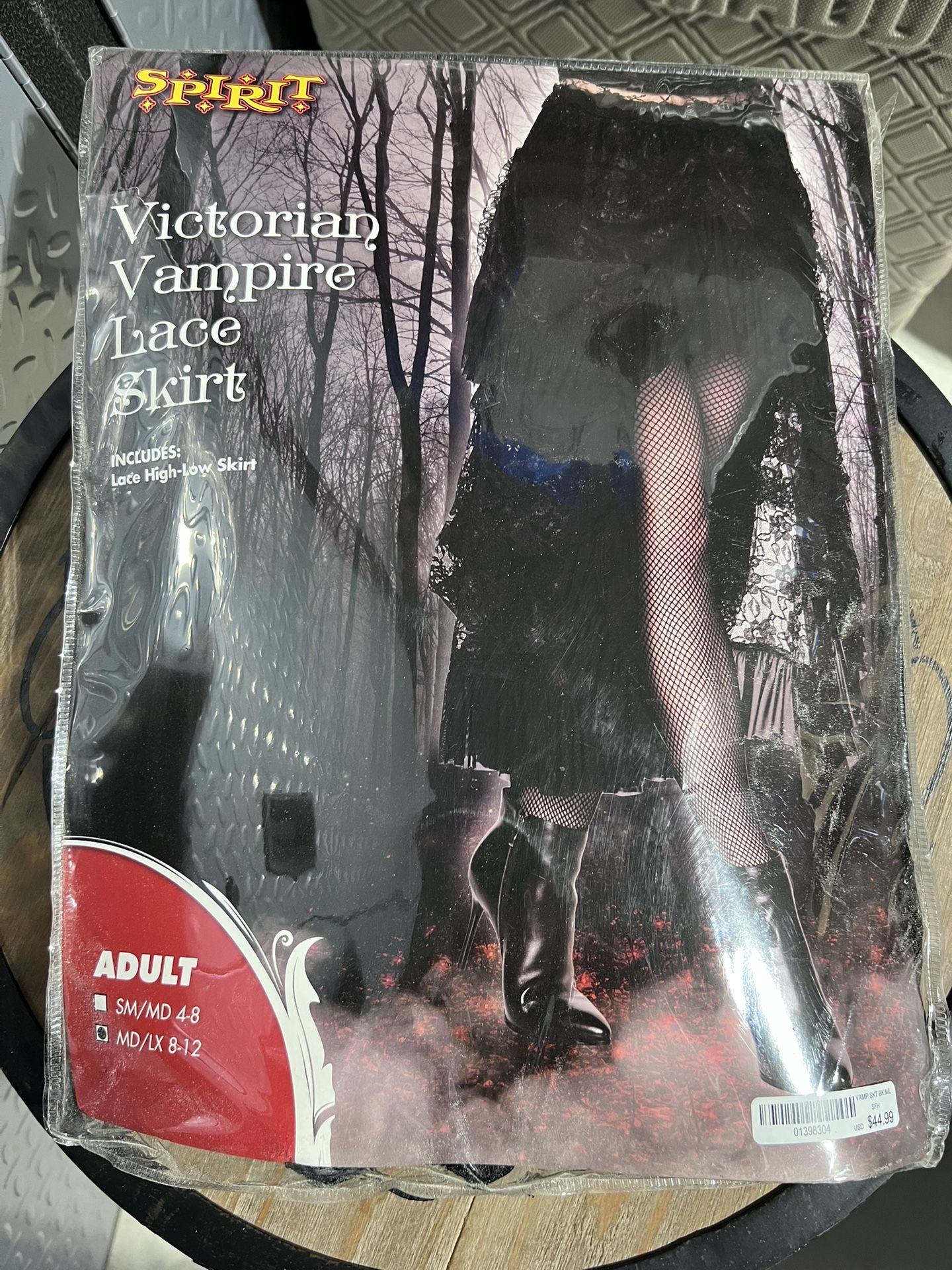 Victorian Vampire Lace Skirt “Spirit Halloween”