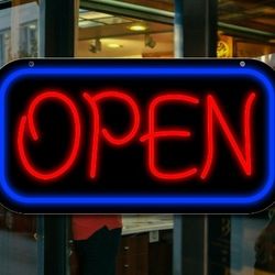 LED OPEN SIGN- ($25)