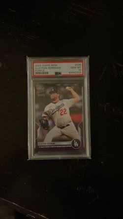 Clayton Kershaw Topps Now PSA 10 /25