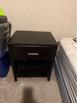 Black dresser