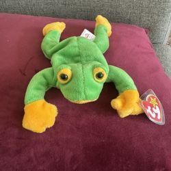 Rare Smoochy Ty Beanie Baby w/errors!