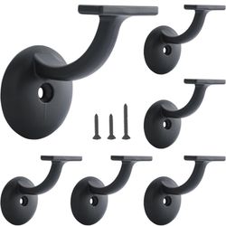 HOME MASTER HARDWARE Hand Rail Bracket, Heavy Duty Stair Support for Home or Office Stairways Handrail.