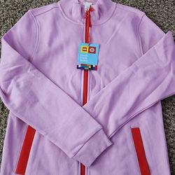 Target Limited Limited Edition Lego Zipper Jacket Pink/Red Track Jacket Youth XL