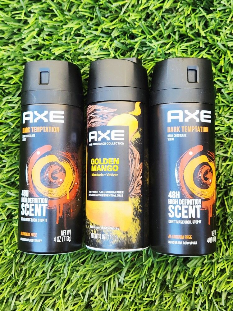Axe Spray Deodorant Bundle
