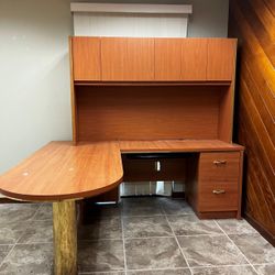 L shaped desk