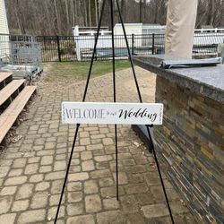 Collapsible Easel Sign Holder 