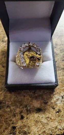 10k gold man ring