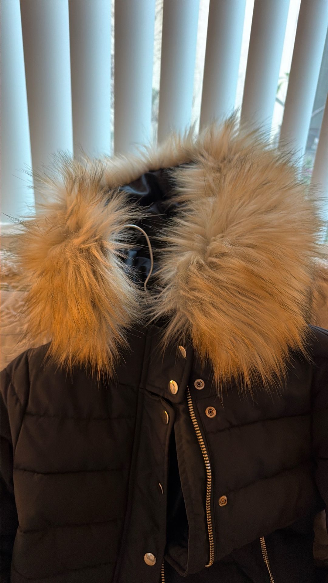 Top Shop Faux Fur Jacket 