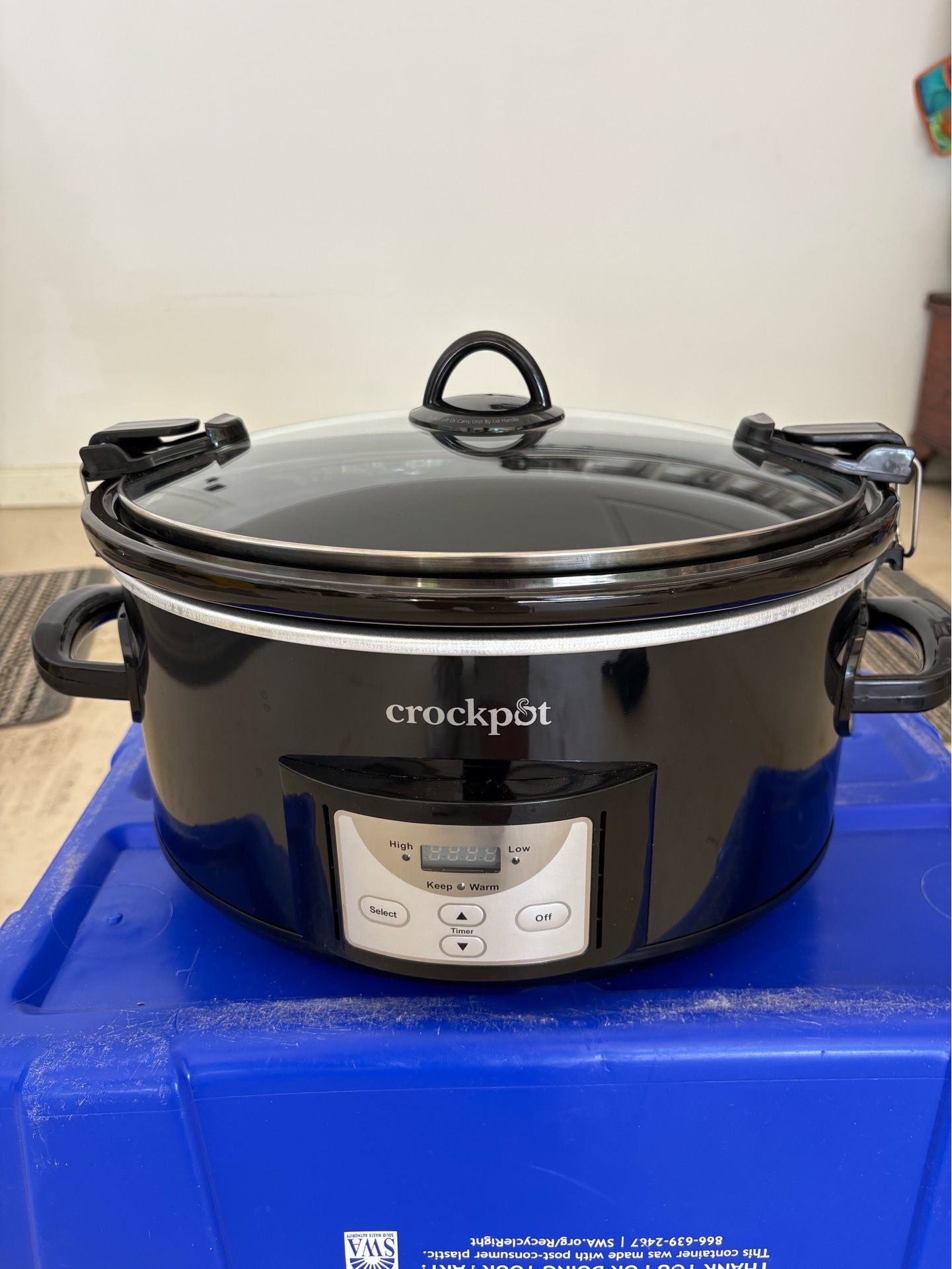 Crock Pot Slow Cooker Programable