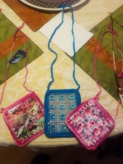 Hand made mini purses....