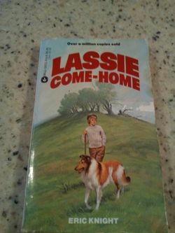 Vintage kids classic/ Lassie come- home by Eric knight/ over a million copies sold/ renewed copyright 1968